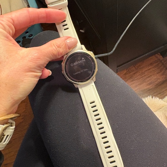 garmin Other - Garmin fenix 6 solar pro Cream/gold Smartwatch
